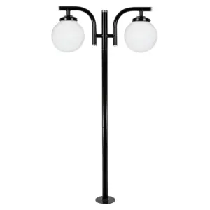 *POSTE JARDIM 2XE27 1,74M PT 