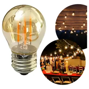 LAMPADA LED FILAM BOL.G45 4W 2.4K E27 BI