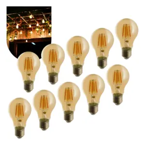 LAMPADA LED FILAM BULBO 4W 2,2K E27 BIV#