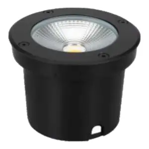 EMBUTIDO LED SOLO RED 10W 3K IP67 PRETO