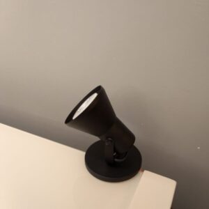 SPOT TACA GU-10 C/CANOPLA PT/TXT# -CAIXA DE LUZ OU PERFILADO