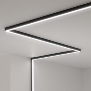 perfil Led Embutido e sobrepor- Alvenaria -Marcenaria - Gesso