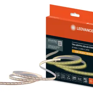 FITA LED 20W/M 240 LED 3000K 12V IP20 5M