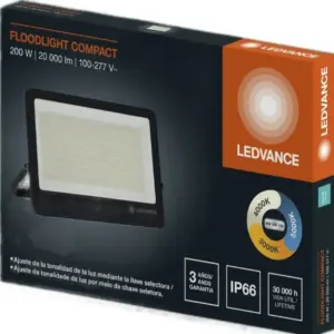 PROJETOR LED MULTITEMPERATURA-  200W 3CCT 20000LM